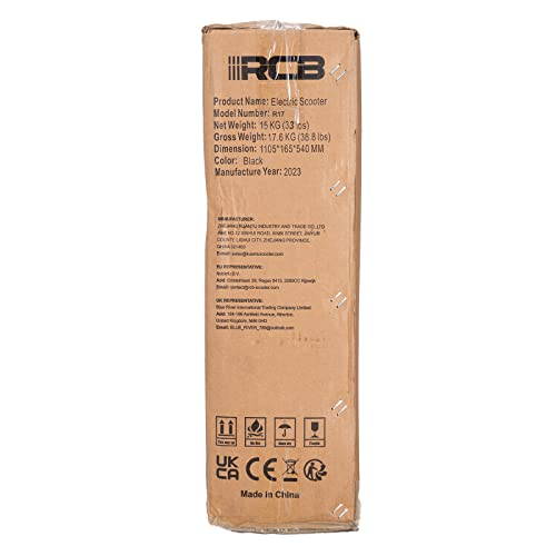 RCB Electric Scooter Adult,Long-Range E-Scooter,Max 25km/h,Comfortable Shock Absorption,APP Connectivity,Foldable, Safe Braking System,LED Display,Gift for Adults and Teenagers!