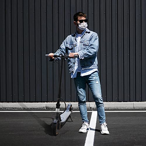 AOVOPRO Electric Scooter, 30 km Range, 350 W Motor, Electric Scooter Adult Folding 8.5 inches, Load 120 kg (AV01-Yellow)
