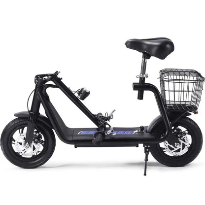 Electric Scooter Adult, E Scooter Long Range, Max Speed 25km/h, 350W Motor, Triple Braking System, Foldable and Portable