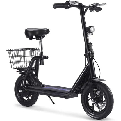Electric Scooter Adult, E Scooter Long Range, Max Speed 25km/h, 350W Motor, Triple Braking System, Foldable and Portable