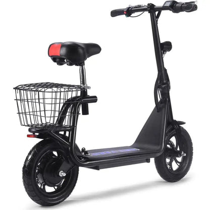 Electric Scooter Adult, E Scooter Long Range, Max Speed 25km/h, 350W Motor, Triple Braking System, Foldable and Portable