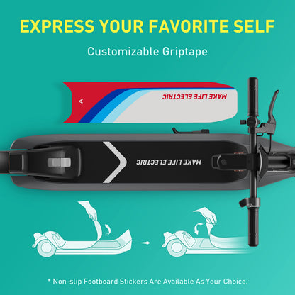 NIU KQi2 Pro Electric Scooter Adult, E Scooter 40km Long Range, Max Speed 25km/h, 300W Motor, APP Control, Double Braking Systme, Foldable and Portable (Grey)