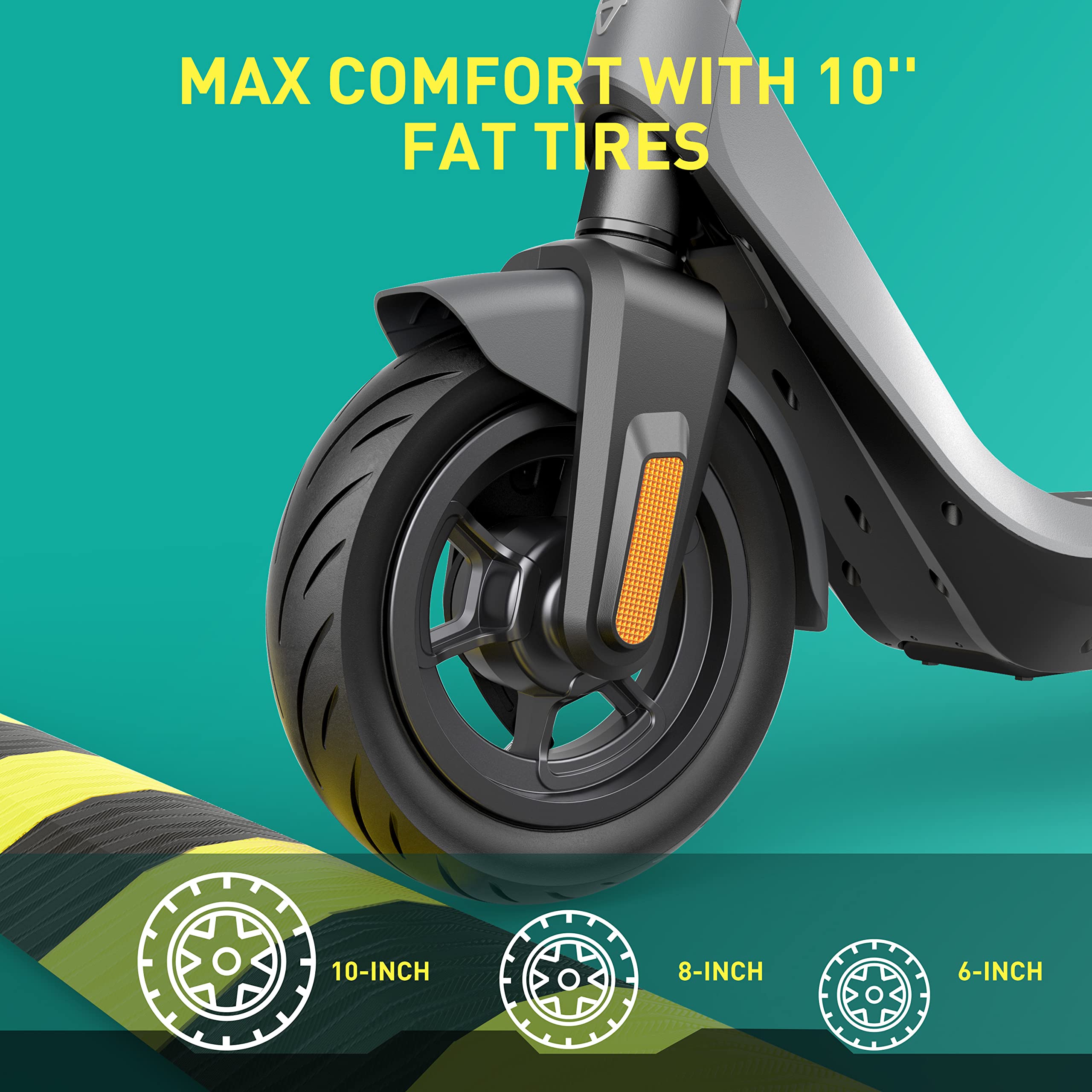NIU KQi2 Pro Electric Scooter Adult, E Scooter 40km Long Range, Max Speed 25km/h, 300W Motor, APP Control, Double Braking Systme, Foldable and Portable (Grey)